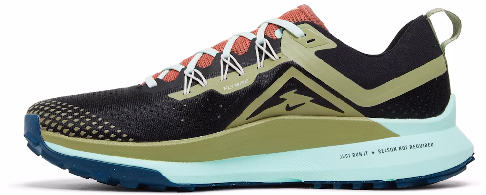 耐克React Pegasus Trail 4 '黑色短吻鳄薄荷绿' DJ6158-004 Lookbook 耐克React Pegasus Trail 4 '黑色短吻鳄薄荷绿' DJ6158-004