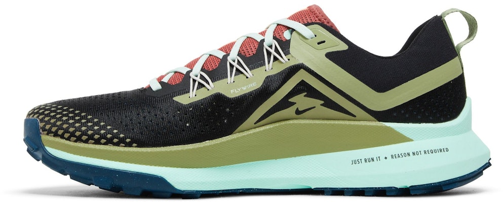 Nike React Pegasus Trail 4 ''Noir Alligator Menthe'' DJ6158-004 Shop Nike React Pegasus Trail 4 ''Noir Alligator Menthe'' DJ6158-004