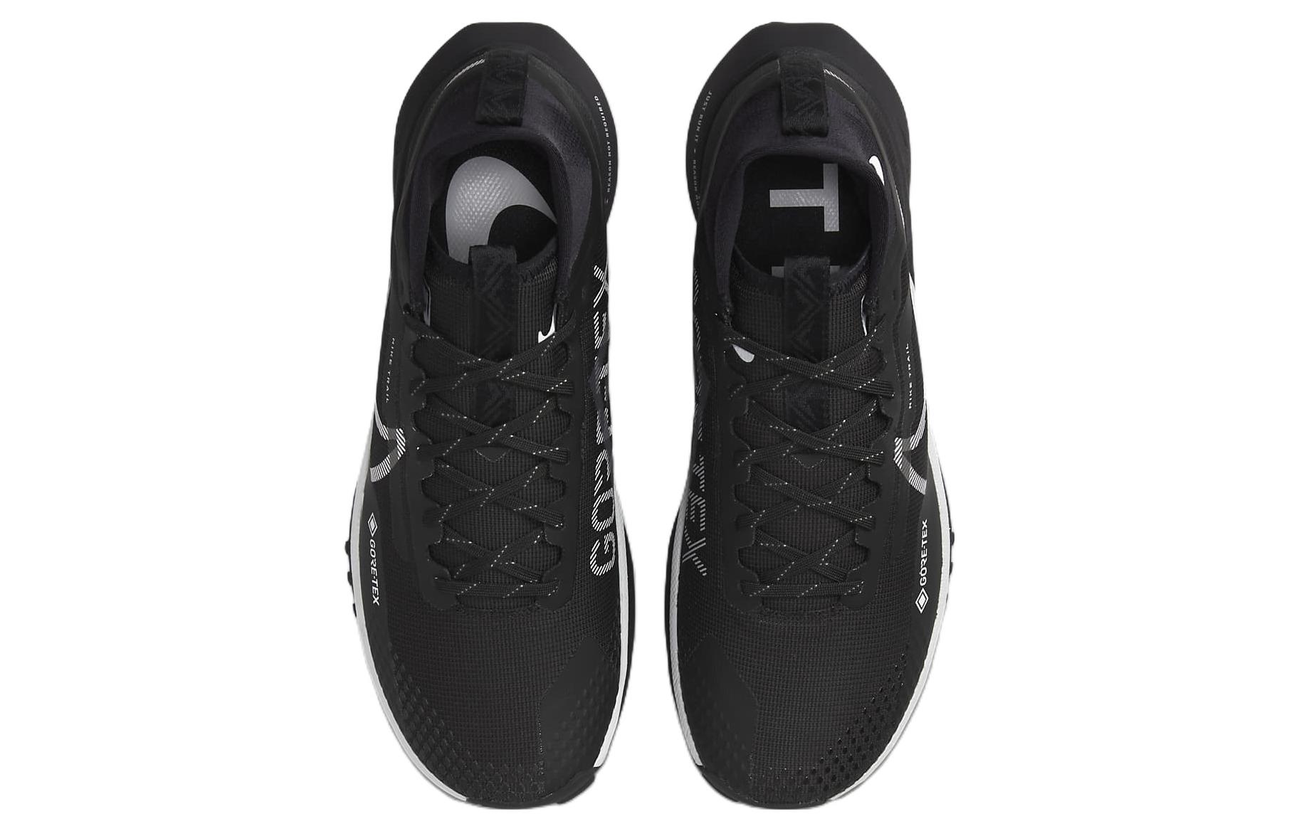 Details for 耐克React Pegasus Trail 4 Gore-Tex '黑银反光' DJ7926-001