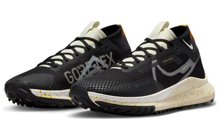 Shop Nike React Pegasus Trail 4 Gore-Tex 'Black Vivid Sulfur' DJ7926-005