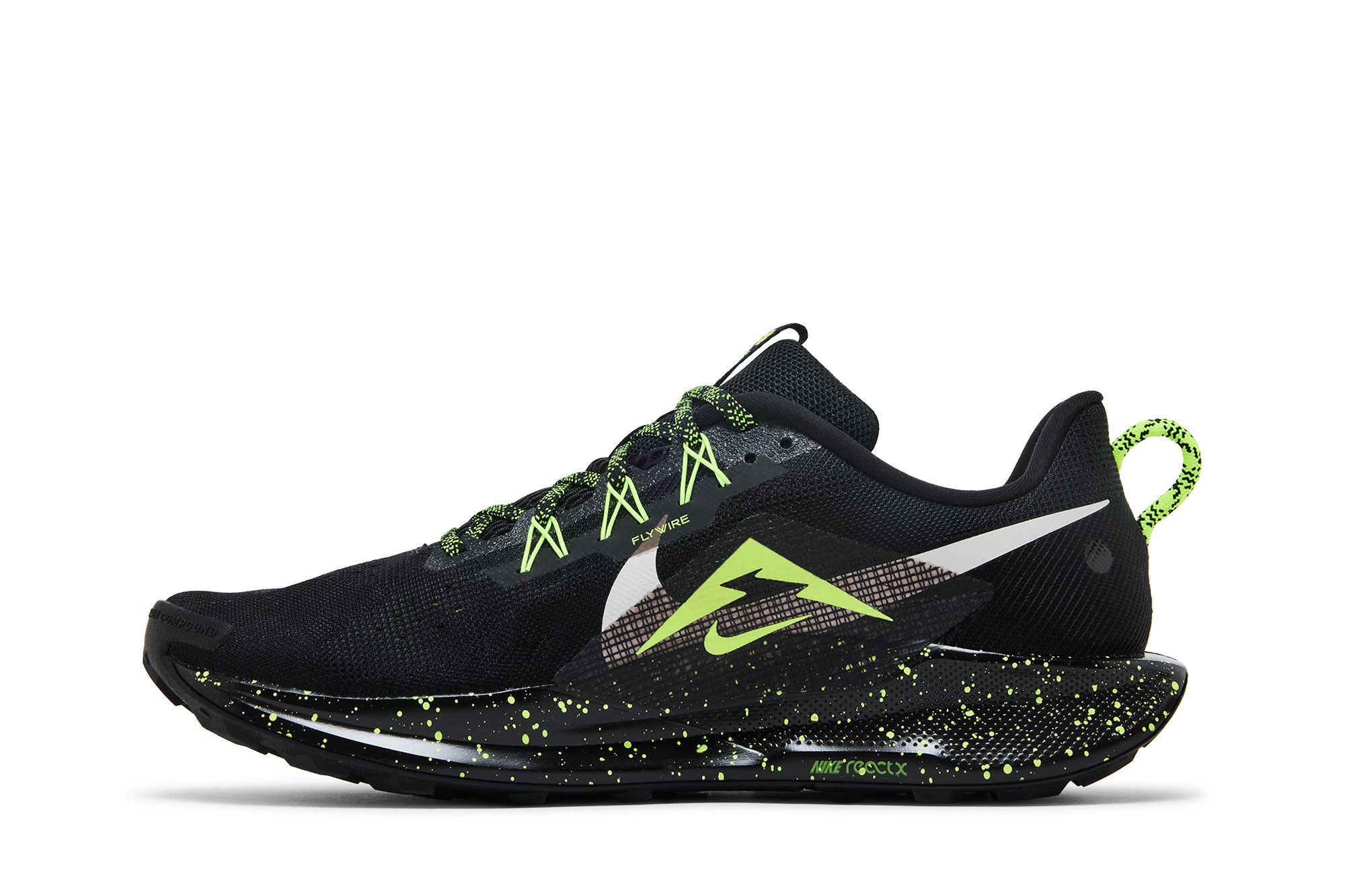 Lookbook Nike React Pegasus Trail 5 Nero Volt Ice Phantom DV3864-011