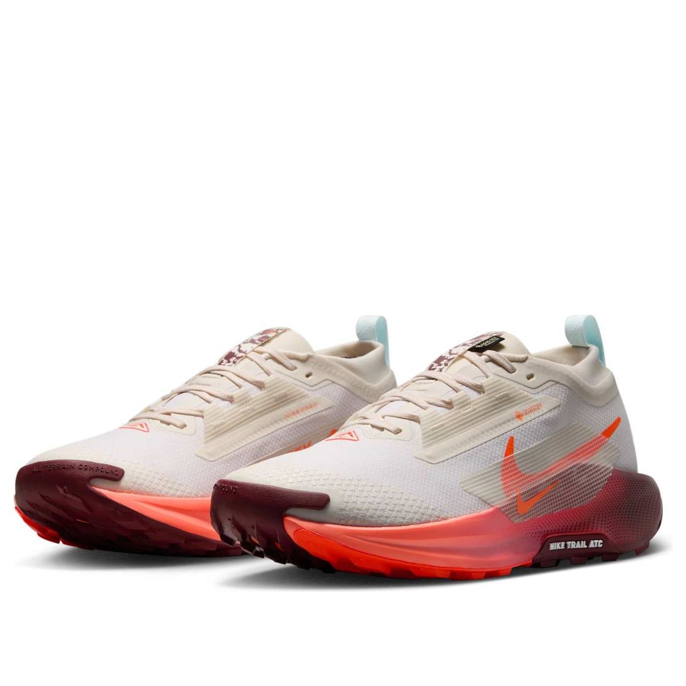 Shop Nike Pegasus Trail 5 GORE-TEX 'Sail Hyper Crimson' FQ0908-104