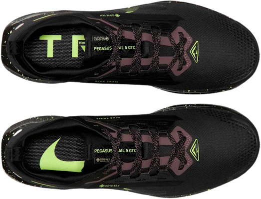 Nike React Pegasus Trail 5 GTX 黑色幻影Volt冰配色 FQ0908-014 Order Nike React Pegasus Trail 5 GTX 黑色幻影Volt冰配色 FQ0908-014