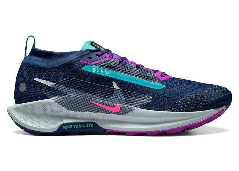 Buy Nike React Pegasus Trail 5 Gore-Tex 深夜海軍藍/亮粉紅 防水越野跑鞋 FQ0908-403