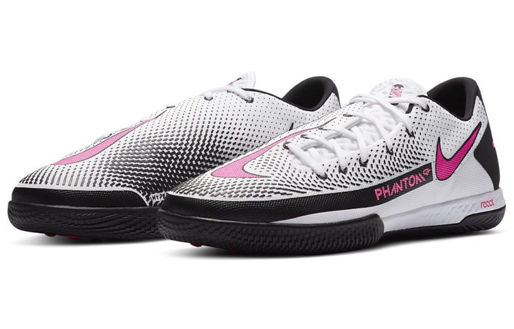 Lookbook Nike React Phantom GT PRO IC 'Hitam Putih Merah Muda' CK8463-160