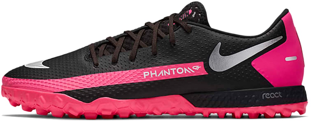 Nike React Phantom GT Pro TF Turf 'Black Pink' CK8468-006 Buy Nike React Phantom GT Pro TF Turf 'Black Pink' CK8468-006