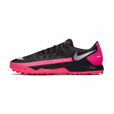 Nike React Phantom GT Pro TF Turf 'Black Pink'