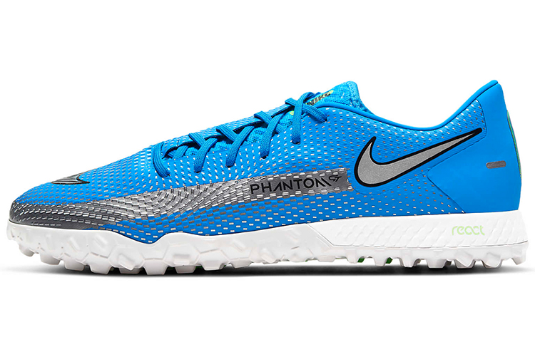 Nike React Phantom GT Pro TF Turf Blue 'Silver' CK8468-400