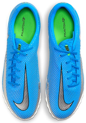Nike React Phantom GT Pro TF Turf Biru 'Perak' CK8468-400 Lookbook Nike React Phantom GT Pro TF Turf Biru 'Perak' CK8468-400