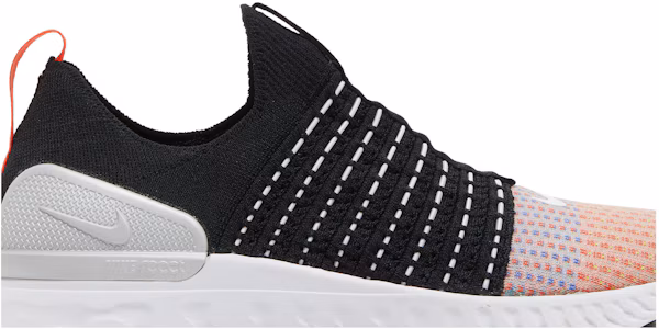 Lookbook 耐吉 React Phantom Run Flyknit 2 'Black Team Orange' DQ7647-001