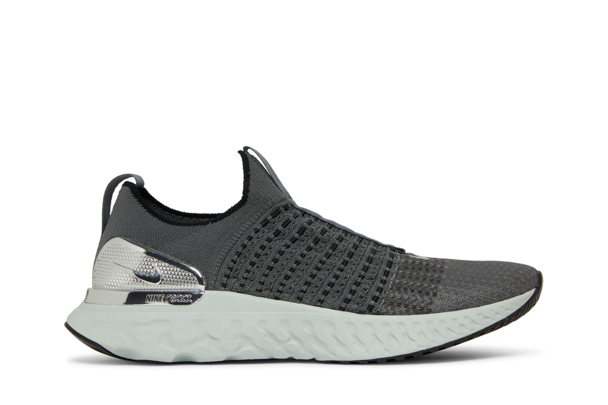 Nike React Phantom Run Flyknit 2 'Iron Grey Silver' CJ0277-006