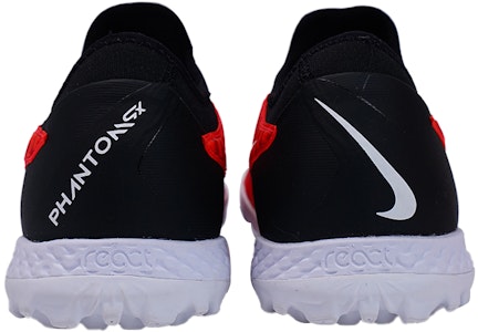 Nike React Phantom Run Flyknit 2 休閒百搭 防滑耐磨 足球鞋 男款 紅黑 Shop Nike React Phantom Run Flyknit 2 休閒百搭 防滑耐磨 足球鞋 男款 紅黑