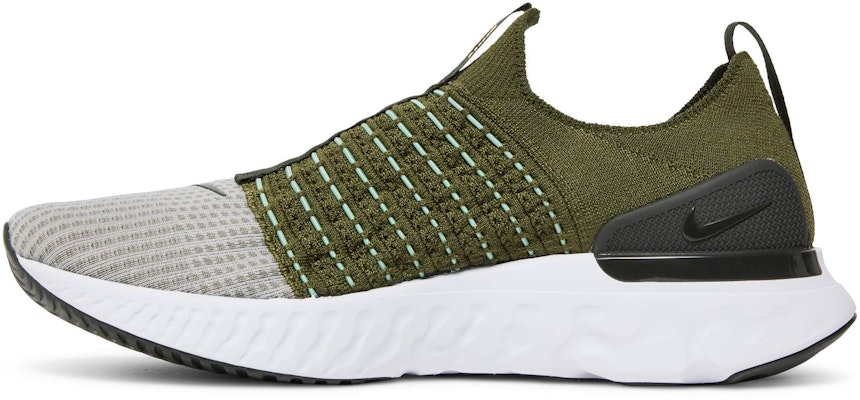 Nike React Phantom Run Flyknit 2 'Rough Green Sequoia' DX2311-300 Lookbook Nike React Phantom Run Flyknit 2 'Rough Green Sequoia' DX2311-300
