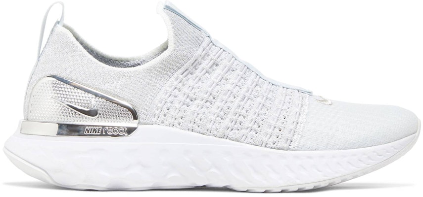 (Women) Nike React Phantom Run Flyknit 2 Premium 'Pure Platinum White' CZ4830-002 Buy (Women) Nike React Phantom Run Flyknit 2 Premium 'Pure Platinum White' CZ4830-002