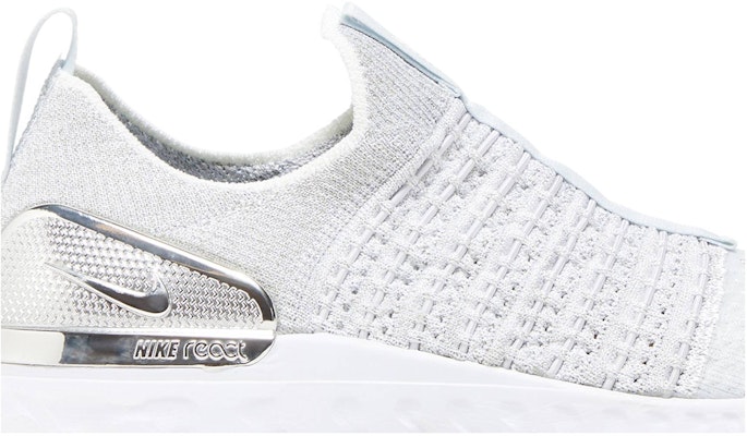(Women) Nike React Phantom Run Flyknit 2 Premium 'Pure Platinum White' CZ4830-002 Order (Women) Nike React Phantom Run Flyknit 2 Premium 'Pure Platinum White' CZ4830-002