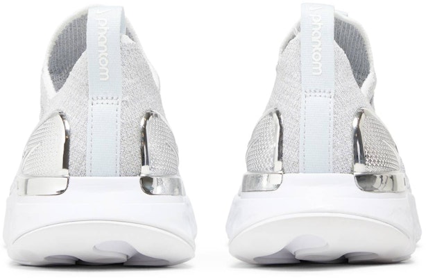 (Women) Nike React Phantom Run Flyknit 2 Premium 'Pure Platinum White' CZ4830-002 Details for (Women) Nike React Phantom Run Flyknit 2 Premium 'Pure Platinum White' CZ4830-002