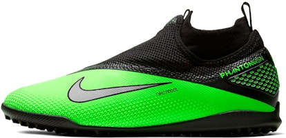 Nike React Phantom VSN 2 Pro DF TF Turf 'Black Green' CD4174-036 Nike React Phantom VSN 2 Pro DF TF Turf 'Black Green' CD4174-036