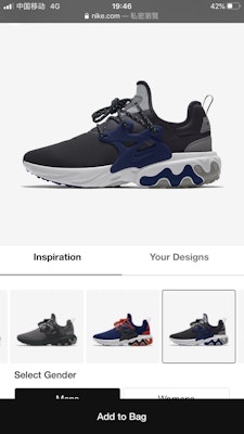 耐克React Presto 'By You' 定制款 CJ5282-991 Buy 耐克React Presto 'By You' 定制款 CJ5282-991