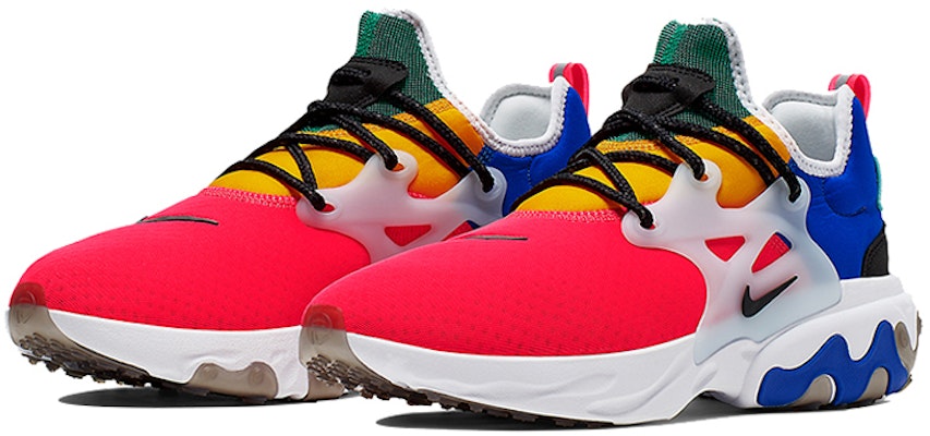 Nike React EXP Presto 低筒 跑步鞋 男款 紅綠藍 Lookbook Nike React EXP Presto 低筒 跑步鞋 男款 紅綠藍