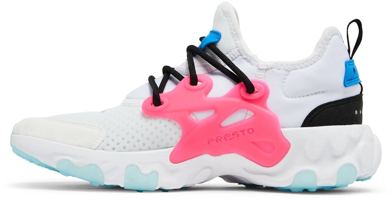 (小童款) 耐克 React Presto 白色亮粉色 BQ4002-101 Lookbook (小童款) 耐克 React Presto 白色亮粉色 BQ4002-101