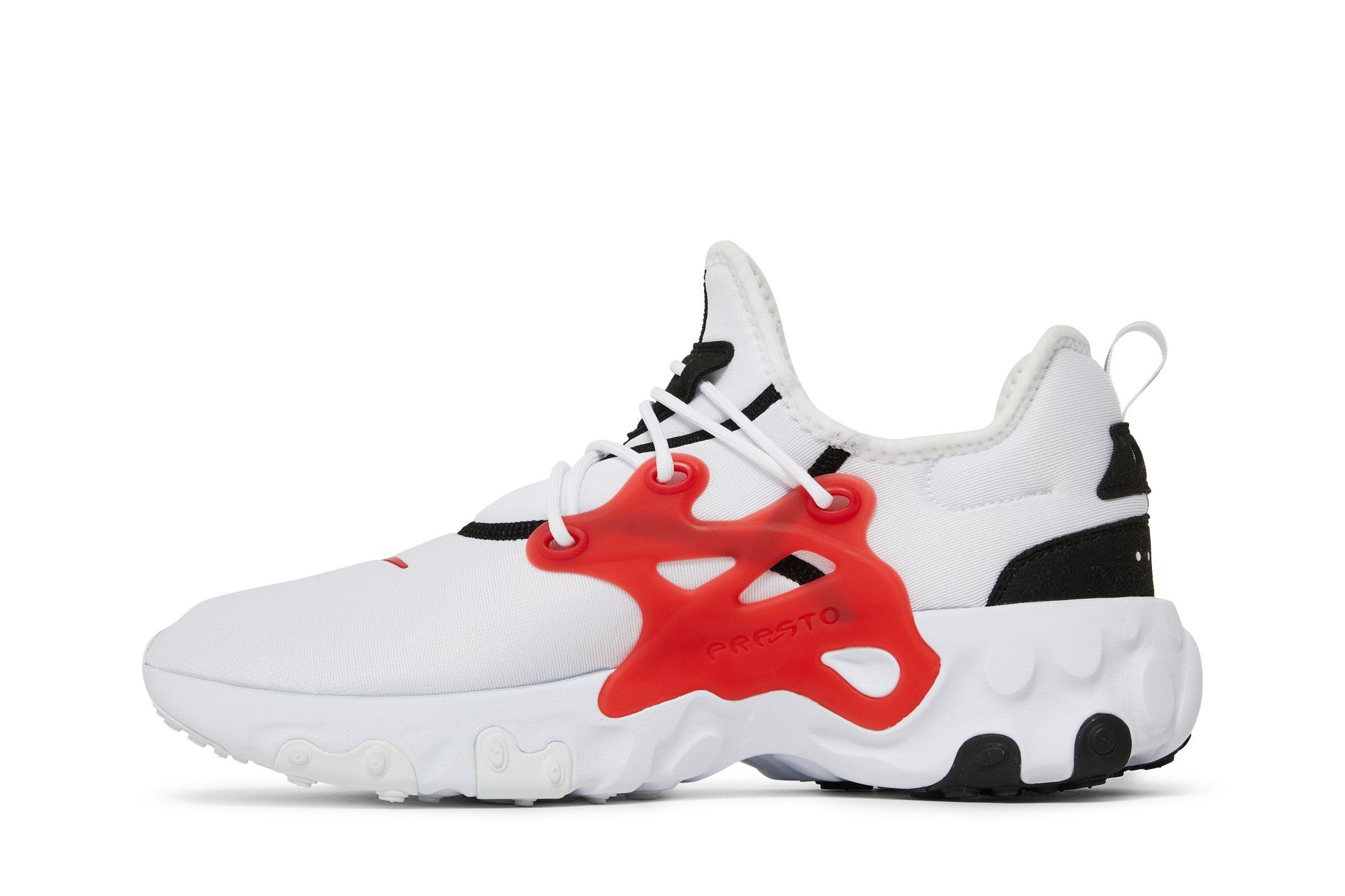 Lookbook Nike React Presto 低幫運動鞋 白紅