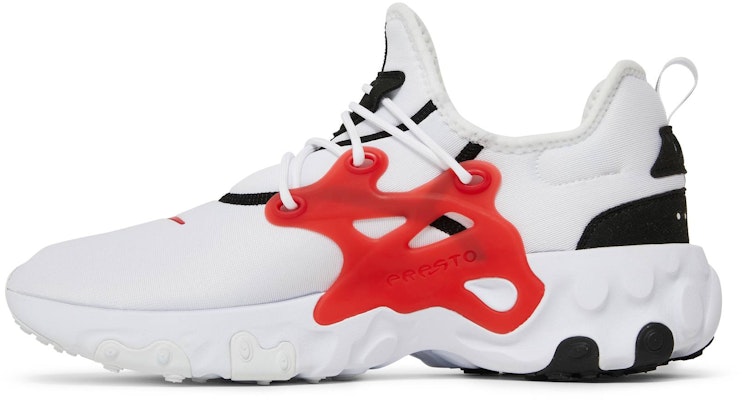 Nike React Presto 低幫運動鞋 白紅 Lookbook Nike React Presto 低幫運動鞋 白紅