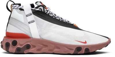 Nike React Runner Mid WR ISPA White Light Crimson AT3143-100 Nike React Runner Mid WR ISPA White Light Crimson AT3143-100