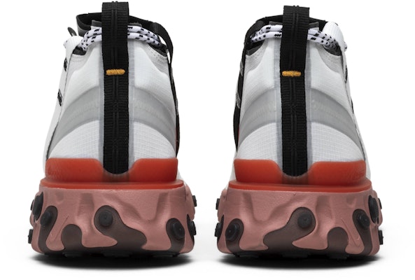 Nike React Runner Mid WR ISPA White Light Crimson AT3143-100 Details for Nike React Runner Mid WR ISPA White Light Crimson AT3143-100