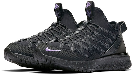 Nike ACG REACT TERRA GOBE 低筒 跑鞋 男女款 黑紫 Lookbook Nike ACG REACT TERRA GOBE 低筒 跑鞋 男女款 黑紫