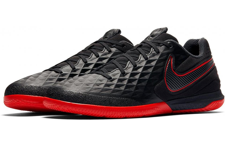 Lookbook 耐克Tiempo React传奇8代专业IC'黑红' AT6134-060