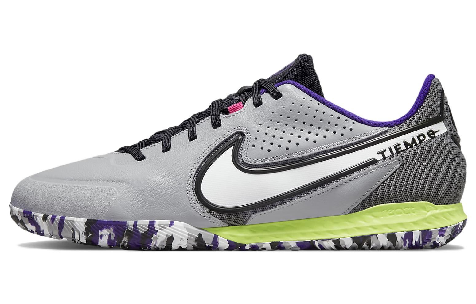 Nike React Tiempo Legend 9 Pro IC 'Grey Purple' DA1183-017