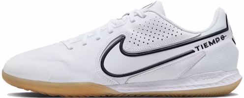 Nike React Tiempo Legend 9 Pro IC 'White Blackened Blue Gum' DA1183-174 Nike React Tiempo Legend 9 Pro IC 'White Blackened Blue Gum' DA1183-174