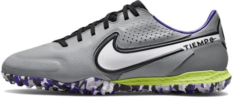 Nike React Legend 9 Pro TF 'Gray Purple White' DA1192-017 Nike React Legend 9 Pro TF 'Gray Purple White' DA1192-017