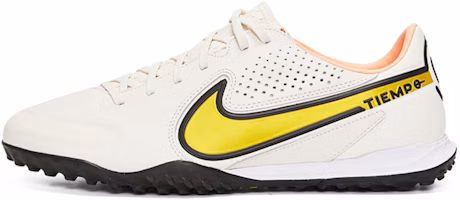 Nike React Tiempo Legend 9 Pro TF 'White Yellow' DA1192-002 Nike React Tiempo Legend 9 Pro TF 'White Yellow' DA1192-002
