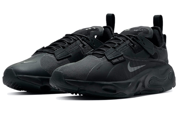 Lookbook Nike React Tipe GTX 'Triple Black' Sepatu Hitam Triple BQ4737-003