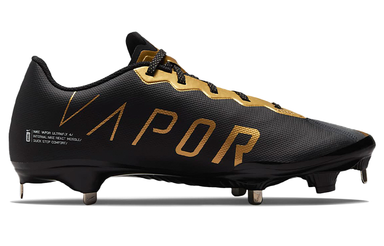 Order 耐克React Vapor Ultrafly Elite 4 '黑金配色' DA0701-012