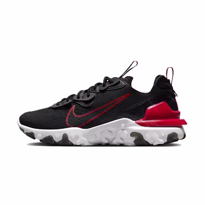 Nike React Vision 'Black University Red'