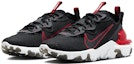 Lookbook Nike React Vision 減震防滑耐磨 低筒 跑步鞋 黑紅