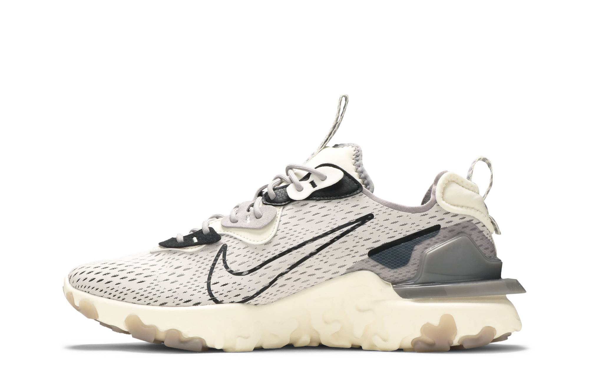 Lookbook Nike React Vision 低筒 跑步鞋 男款 灰黑 潮流戶外運動