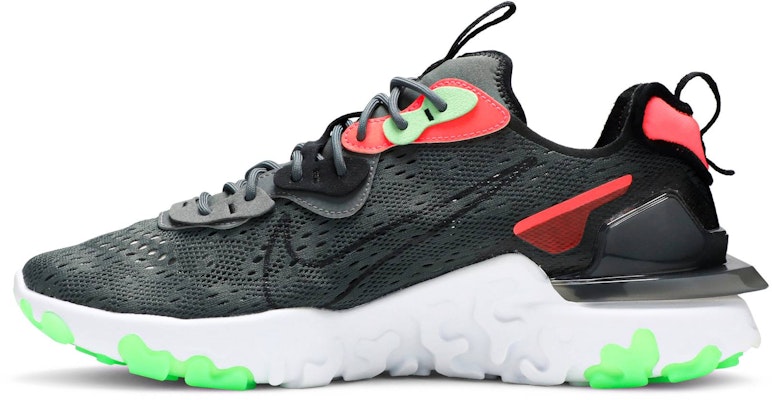 Nike React Vision Worldwide 耐磨 低筒 跑步鞋 男款 黑紅綠 Lookbook Nike React Vision Worldwide 耐磨 低筒 跑步鞋 男款 黑紅綠