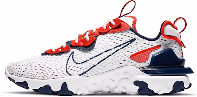 Nike React Vision /Red/Blue 'White' CW7355-100 Nike React Vision /Red/Blue 'White' CW7355-100