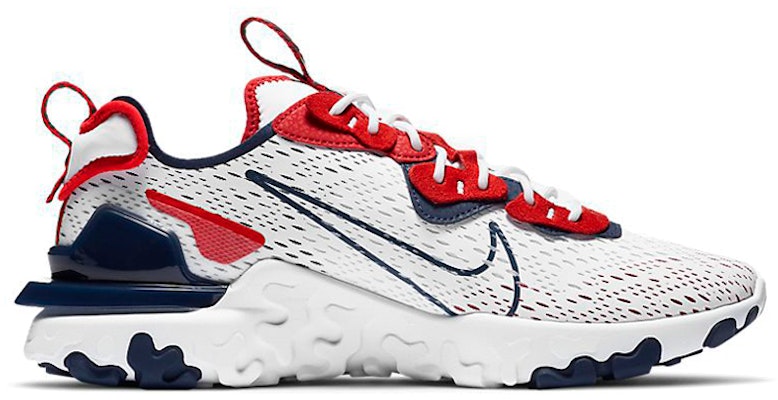 耐克 React Vision 红/蓝‘白’ CW7355-100 Order 耐克 React Vision 红/蓝‘白’ CW7355-100