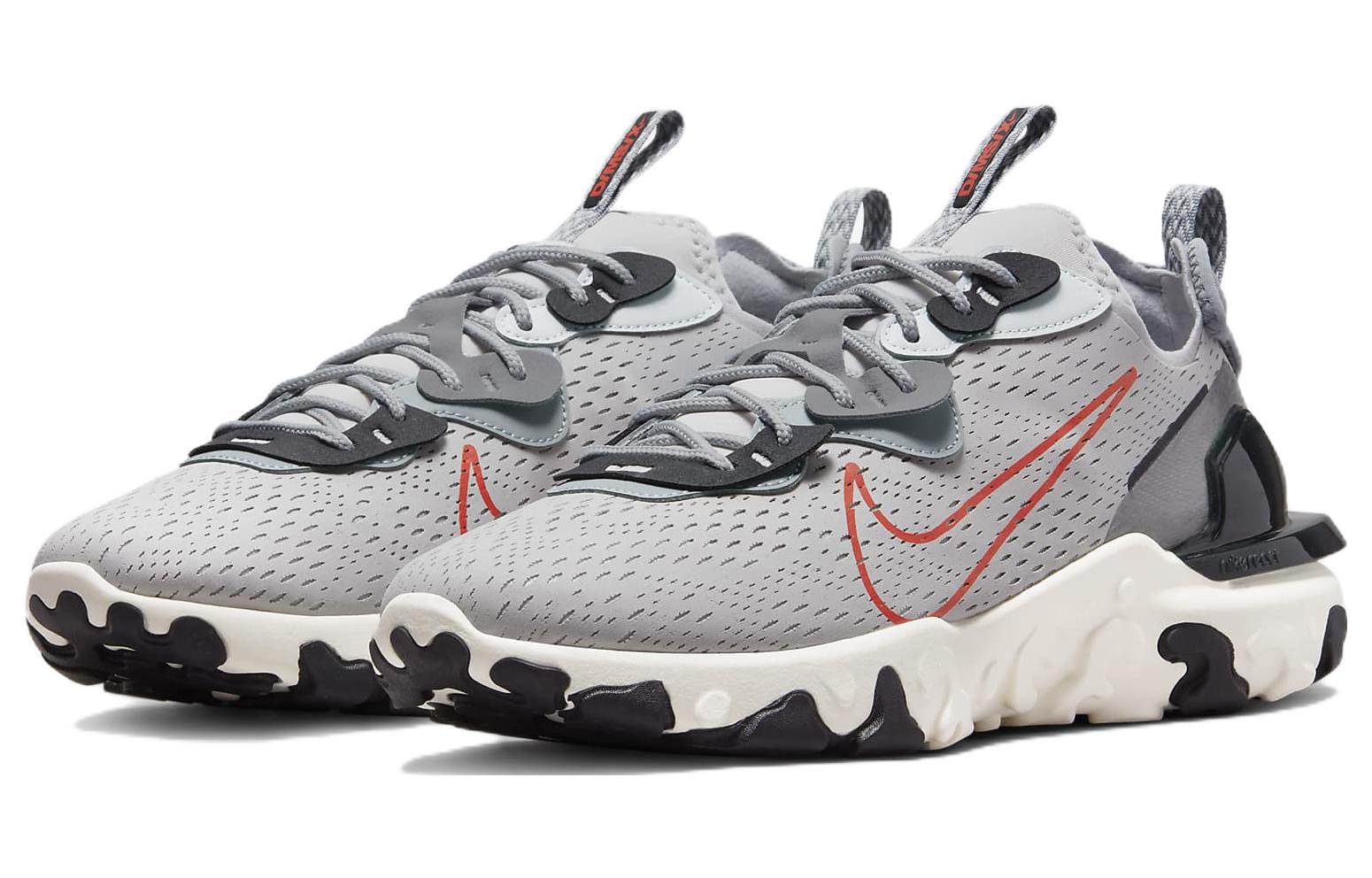 Lookbook Nike React Vision SC ‘Abu-abu Orange Tim’ DR8611-001