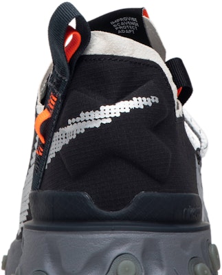 Nike React WR ISPA 'Gunsmoke' AR8555-001 Sizing Nike React WR ISPA 'Gunsmoke' AR8555-001