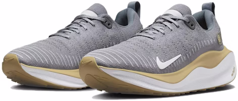 Nike ReactX Infinity Run 4 'Gris Frío Oro Vegas' FJ1221-007 Lookbook Nike ReactX Infinity Run 4 'Gris Frío Oro Vegas' FJ1221-007