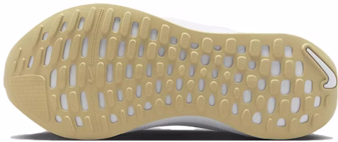 Nike ReactX Infinity Run 4 'Gris Frío Oro Vegas' FJ1221-007 Details for Nike ReactX Infinity Run 4 'Gris Frío Oro Vegas' FJ1221-007