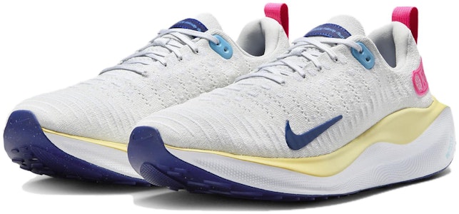 Nike ReactX Infinity Run 4 'Photon Dust Royal Pink' Wanita Lelaki Kasut DR2665-009 Lookbook Nike ReactX Infinity Run 4 'Photon Dust Royal Pink' Wanita Lelaki Kasut DR2665-009