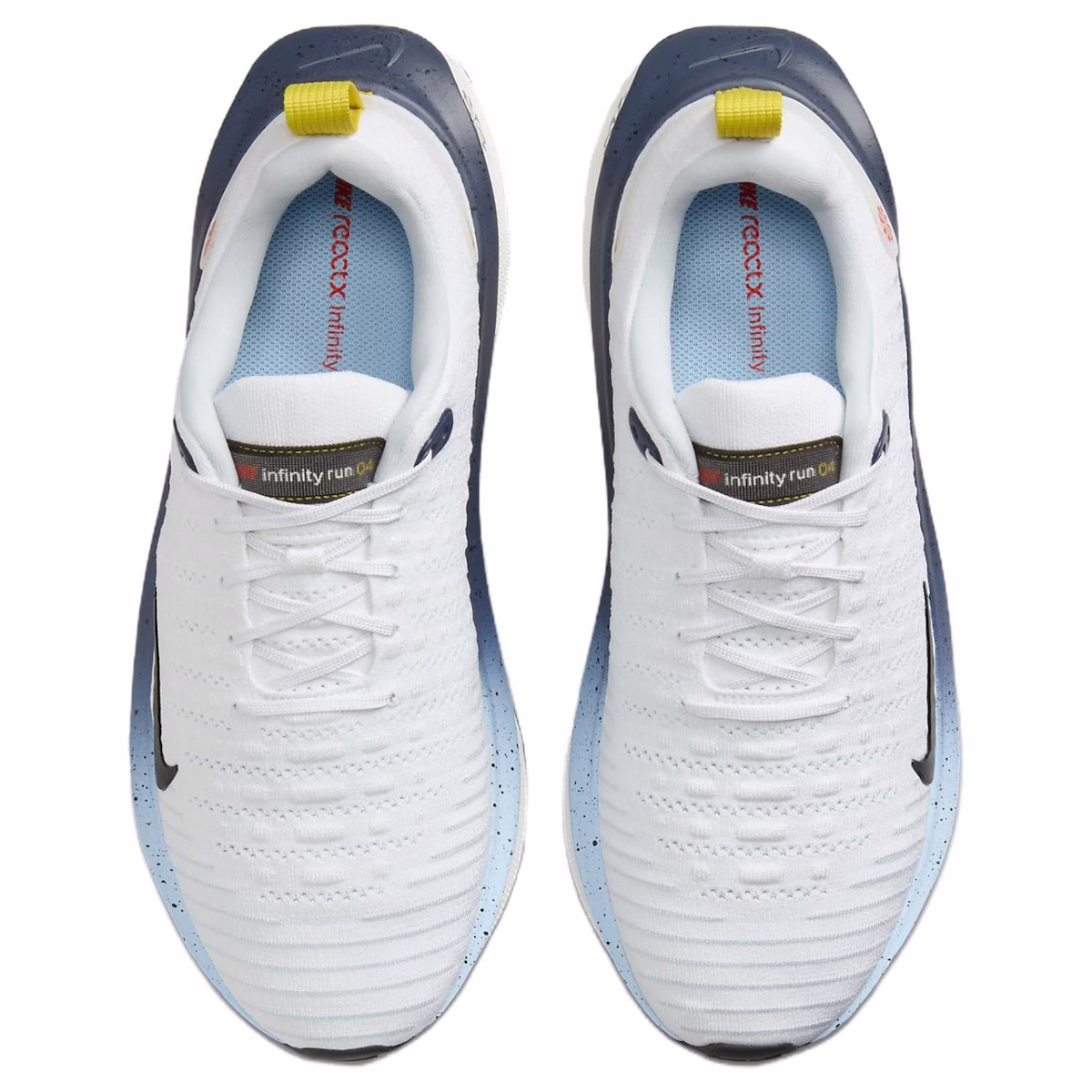 Nike ReactX Infinity Run 4 'White Navy Speed Yellow'