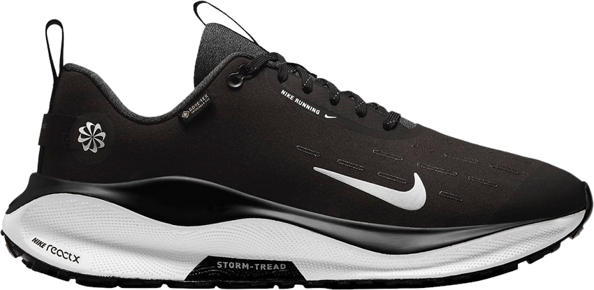 Nike ReactX Infinity Run 4 GORE-TEX 'Black White' FB2204-001 - FB2204 ...