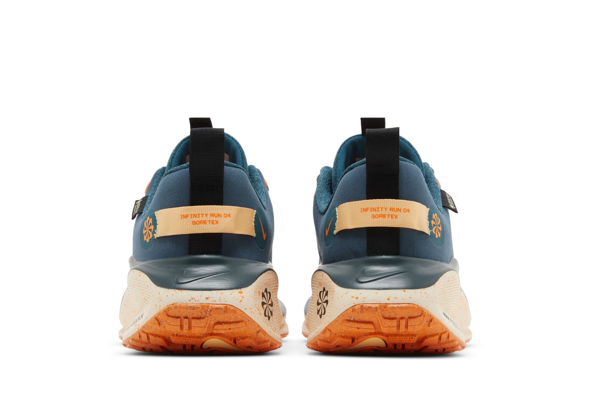 Details for Nike ReactX Infinity Run 4 GORE-TEX ''Deep Jungle Total Orange'' Herren/Damen FB2204-300